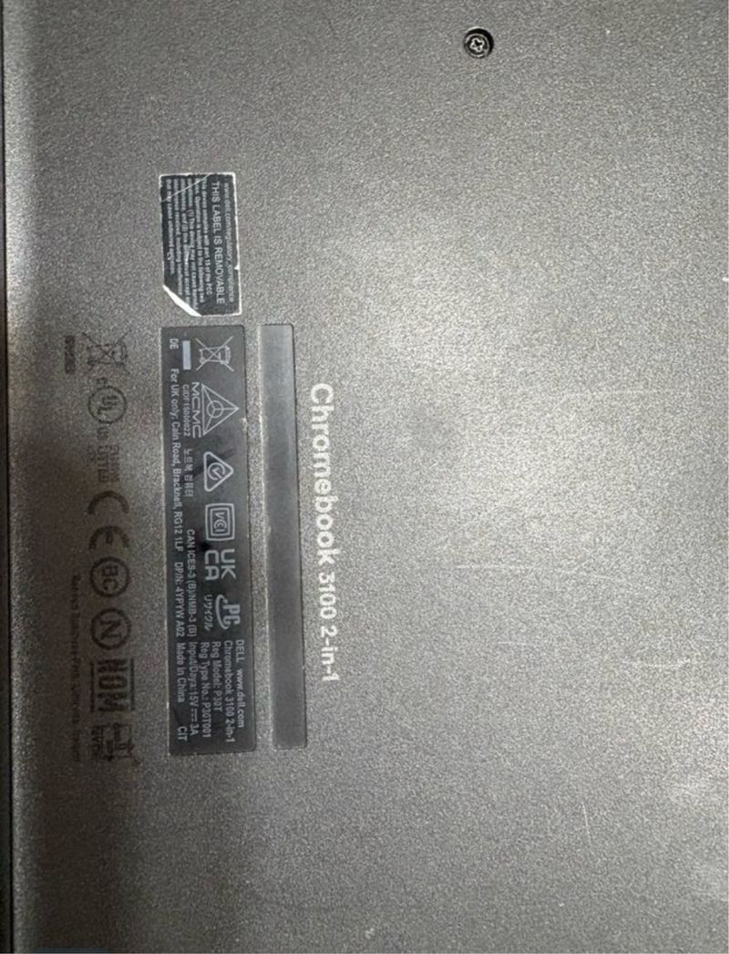Chromebook Dell 3100 2-en-1 Negro/Gris afbeelding 5