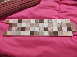 Cenefa decorativa cerámica mosaico