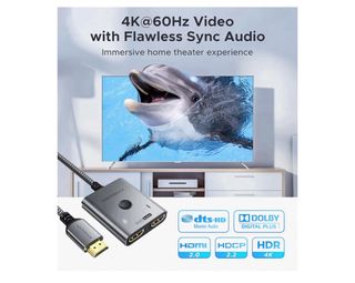 Switch HDMI 4K 60Hz Warrky