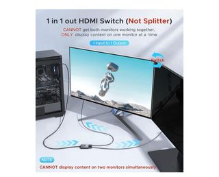 Switch HDMI 4K 60Hz Warrky