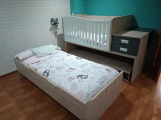 Maxicuna convertible con cajones