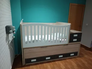 Maxicuna convertible con cajones