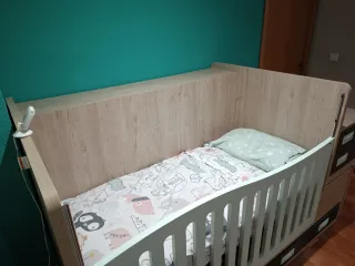 Maxicuna convertible con cajones