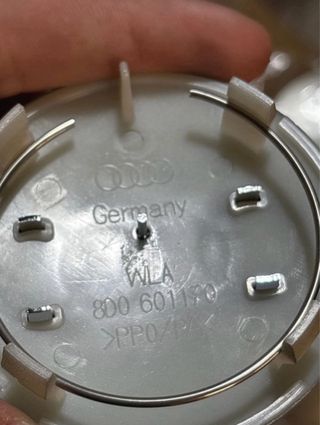 Logotipo Audi Llantas 68mm 4 uds