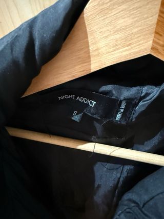 Chaqueta acolchada negra