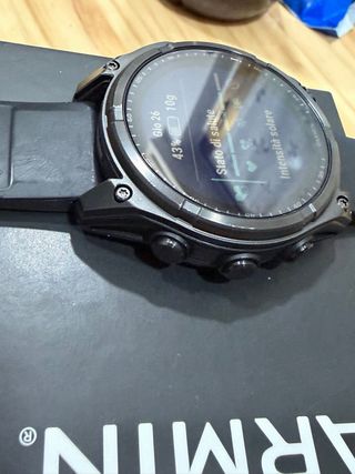 Garmin Fenix 8 Solar Sapphire MIP 47mm Nero/Giallo