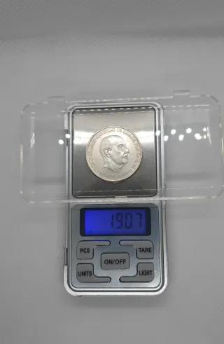 Lote 100 Pesetas Franco Monedas Plata