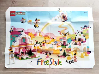 LEGO System 4161 FreeStyle Vintage (1995) casetta