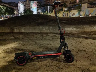 Patinete EVERCROSS Negro/Rojo