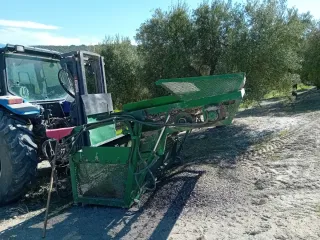 Criba de aceitunas con torre