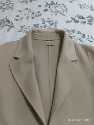 Abrigo beige largo sin estrenar