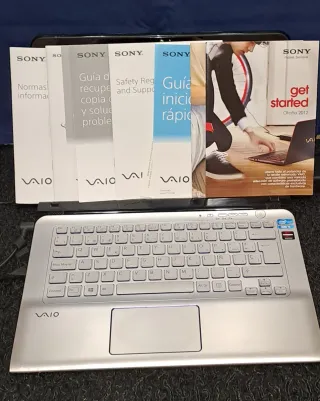 Sony Vaio Portátil Plata