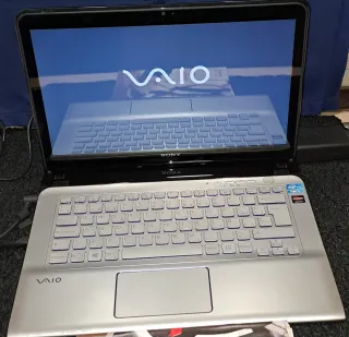 Sony Vaio Portátil Plata