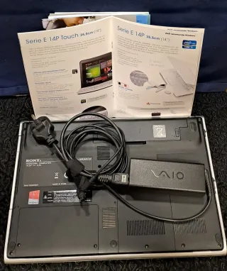 Sony Vaio Portátil Plata