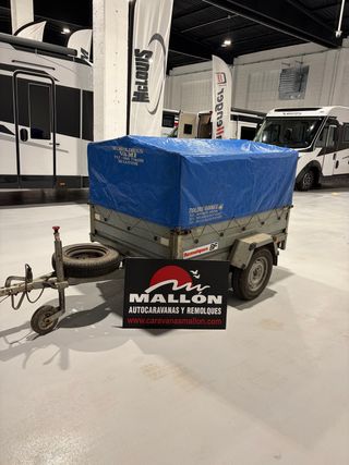 Remolque con toldo 160x110