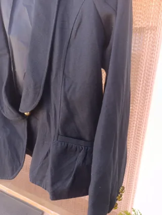 Cárdigan Venca Negro Talla XL