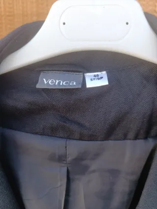 Cárdigan Venca Negro Talla XL