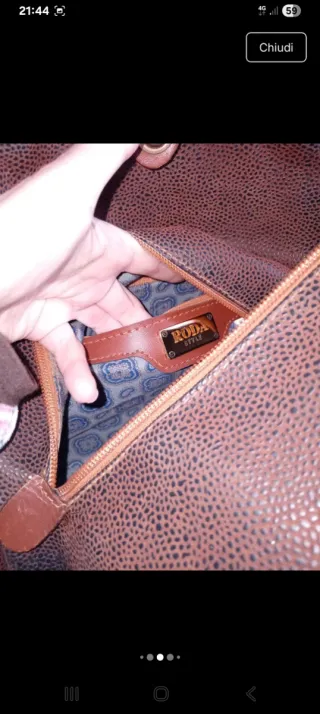 Borsa vintage Roda Style anni 90