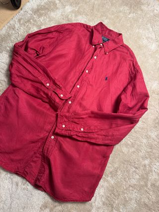 Camisa Polo Ralph Lauren Burdeos