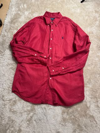 Camisa Polo Ralph Lauren Burdeos