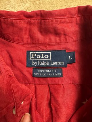 Camisa Polo Ralph Lauren Burdeos