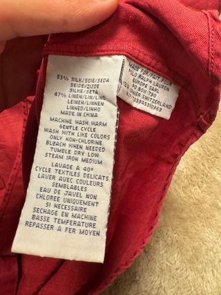 Camisa Polo Ralph Lauren Burdeos