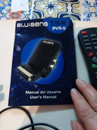 BLU:SENS TDT PVR-S con Mando y Cargador