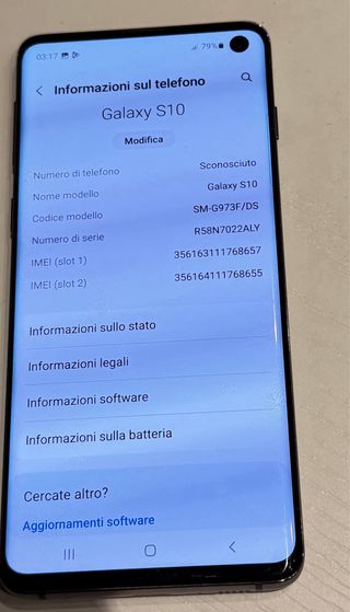 Samsung S10 Viola