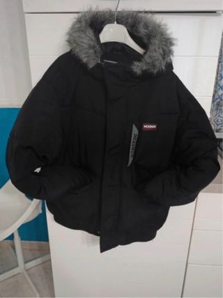 Chaqueta Bomber McKenzie Negra XL talla 13-15 años