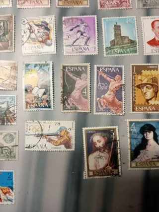 Lote Sellos Antiguos España