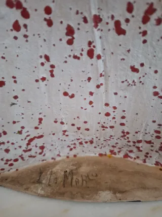 Figura Fallera Gres Lola Marco Pieza única