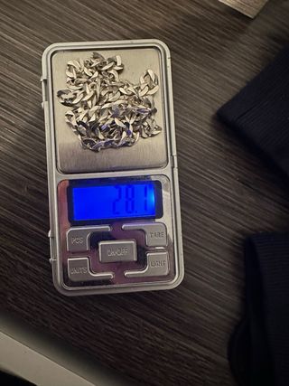 Cadena de plata 28.1g