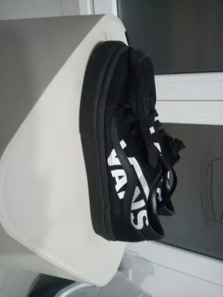 Playeras Vans Negras Talla 39