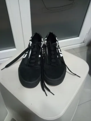 Playeras Vans Negras Talla 39