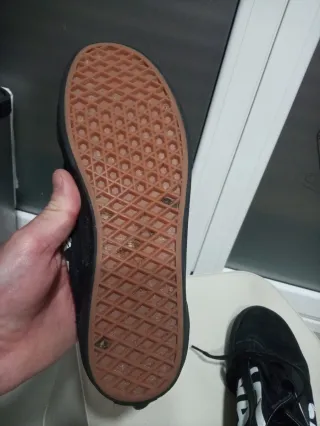 Playeras Vans Negras Talla 39