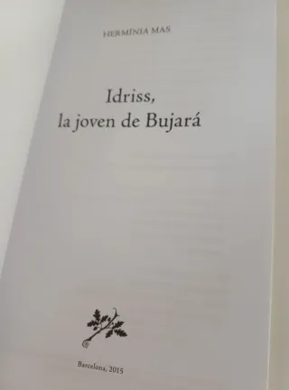 Idriss, la joven de Bujará
