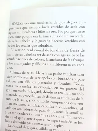 Idriss, la joven de Bujará