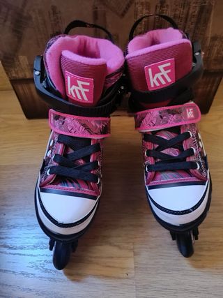 Patines KRF Jungla Rosa (Talla 33-36)