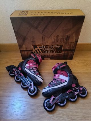 Patines KRF Jungla Rosa (Talla 33-36)