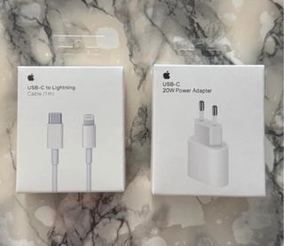 Caricabatterie Apple 20W + Cavo Lightning