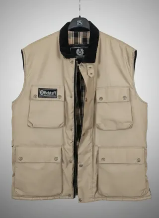 Belstaff Gilet Beige Uomo