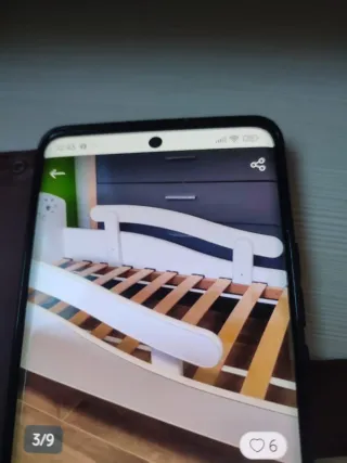 Cama infantil personalizada.