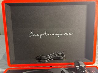 Tocadiscos Prixton Rojo y Negro