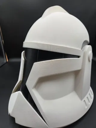 Clone trooper helmet life size phase 1 animated