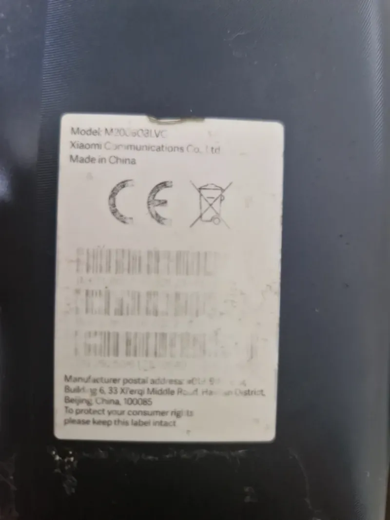 Lote 4 móviles Xiaomi M2006C3LVG (3 func.) afbeelding 10