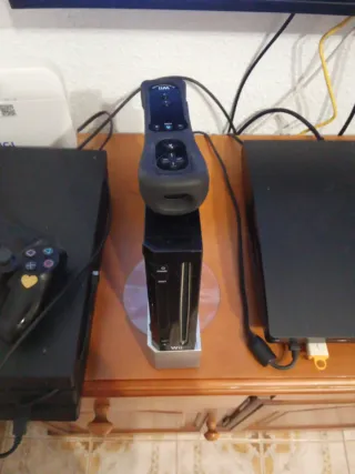 Nintendo Wii Negra Completa