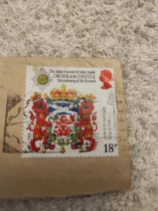 Postal 1984 Reina Madre Reina Isabel y Lady Di