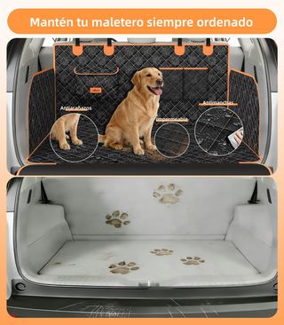 Protector Maletero Coche Perros Impermeable