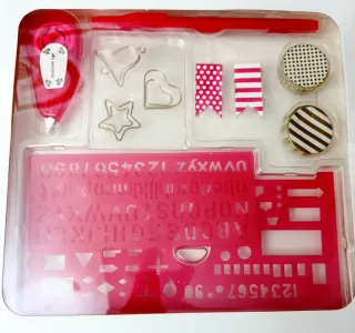 Kit per Scrivania Rosa