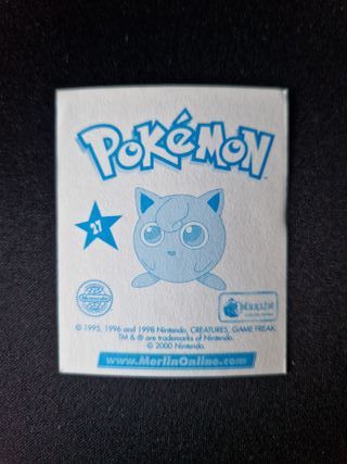 Lote stickers Pokémon serie Merlin